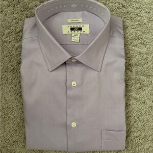 Joseph Abboud Men's Light Purple Dress Shirt